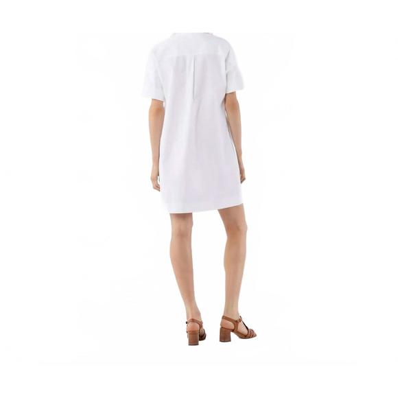 NEW ANN MASHBURN molly dress in white - Picture 3 of 5